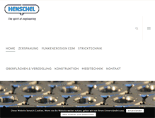 Tablet Screenshot of henschel-gruppe.com